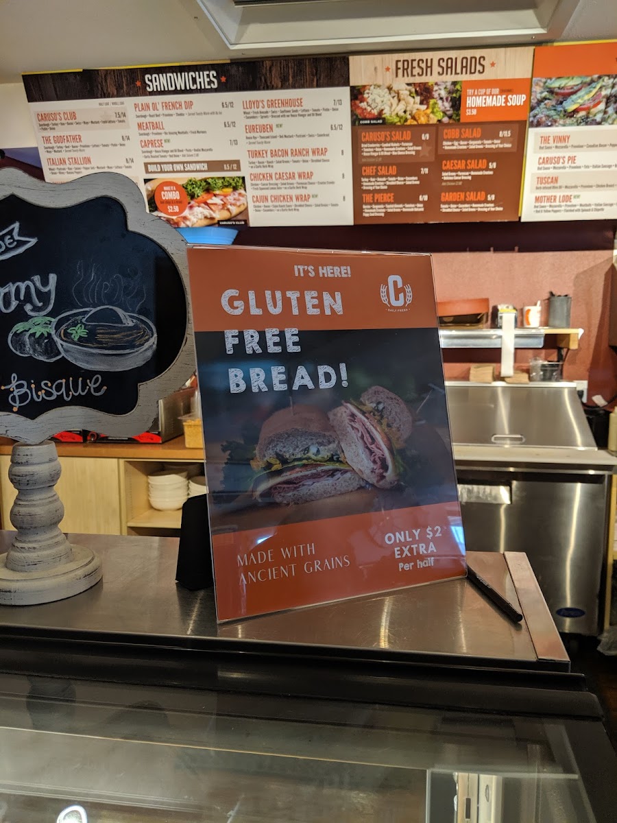 Caruso's Sandwiches and Artisan Pizza Menu - Image 5